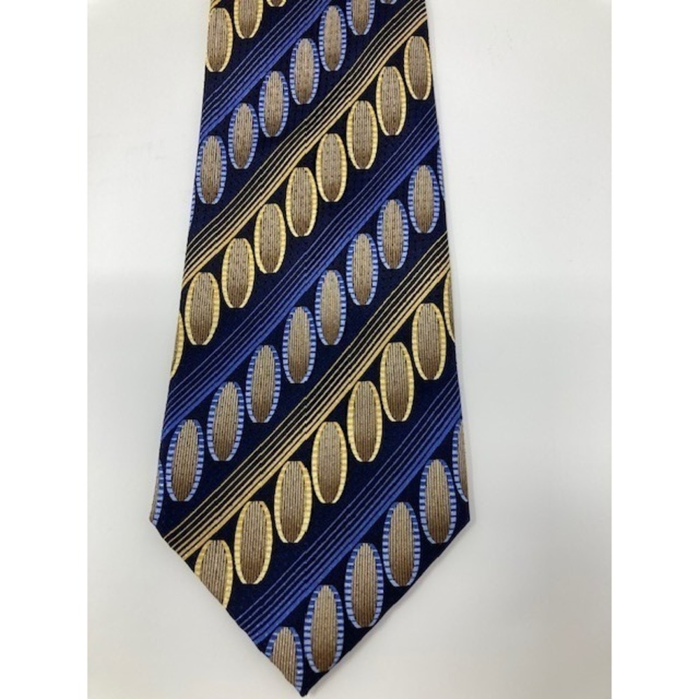 Carlos Devenezia Silk Geometric Men's Tie 59 x 4 Classy Looking